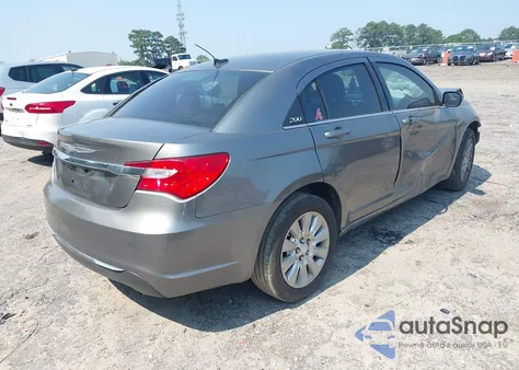 2012 Chrysler 200 Lx из США, поврежденный, VIN 1C3CCBAB2CN282525